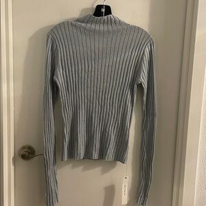 New with tags Reformation small  Cori aquamarine Ribbed Turtleneck Sweater